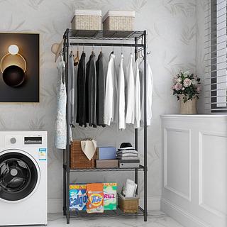 Arara Cabideiro Organizador Roupas Quadrado